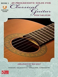 39 Progressive Solos for Classical Guitar - Book 1 (Book/Online Audio)