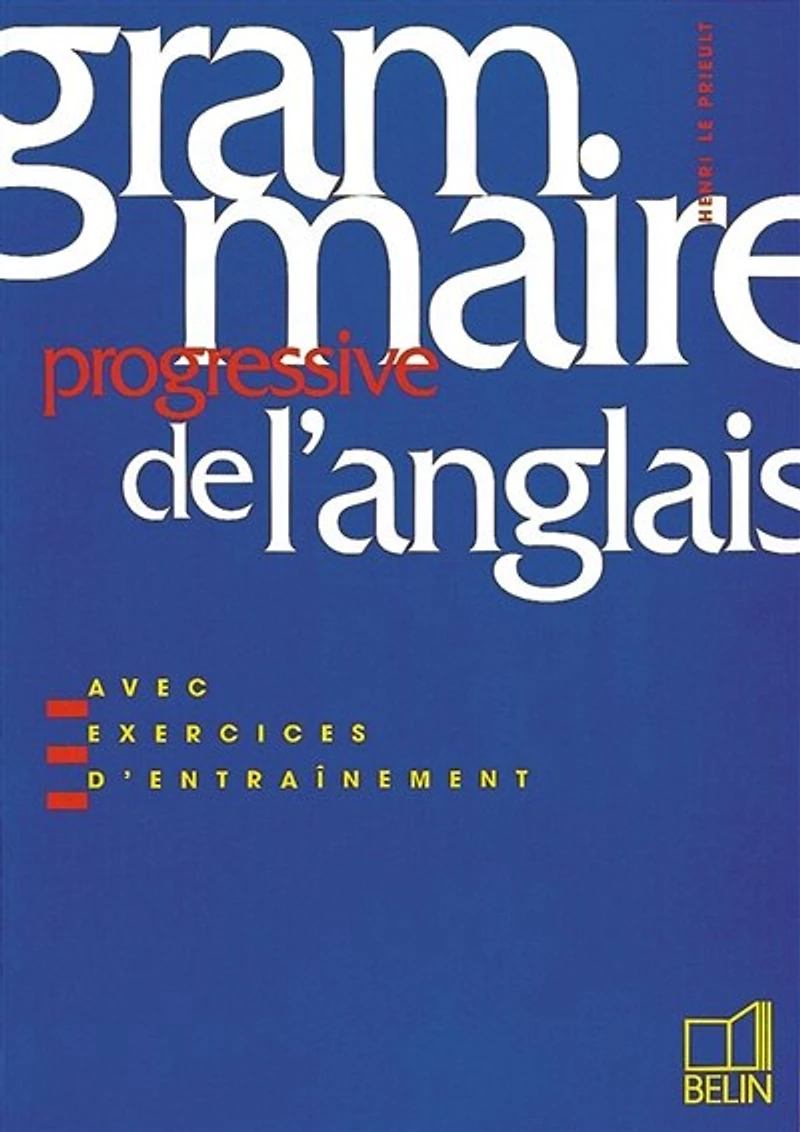Grammaire progressive de l'anglais