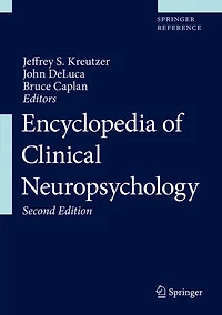 Encyclopedia Of Clinical Neuropsychology
