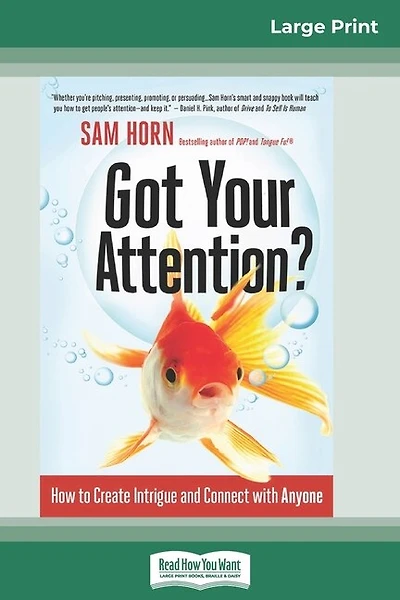 Got Your Attention?: How To Create Intrigue And Connect With Anyone (16pt Large Print Edition)