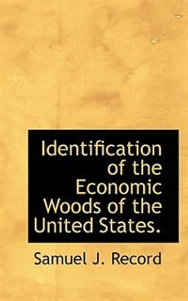 Identification Of The Economic Woods United States.