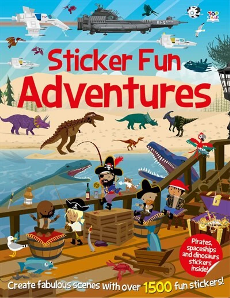 Sticker Fun Adventures: Create Scenes With Over 1500 Stickers