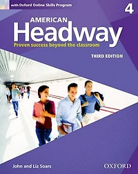 American Headway: Level 4 Book+Oxford Online Skills Program Pack