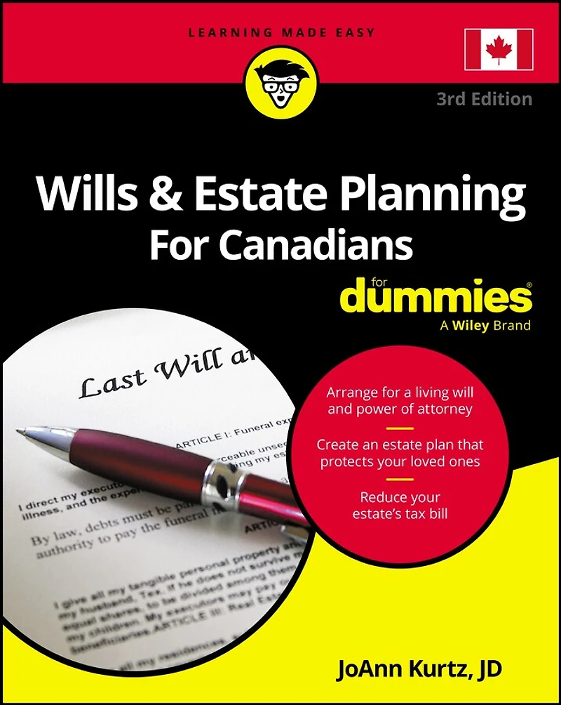 Wills & Estate Planning For Canadians Dummies