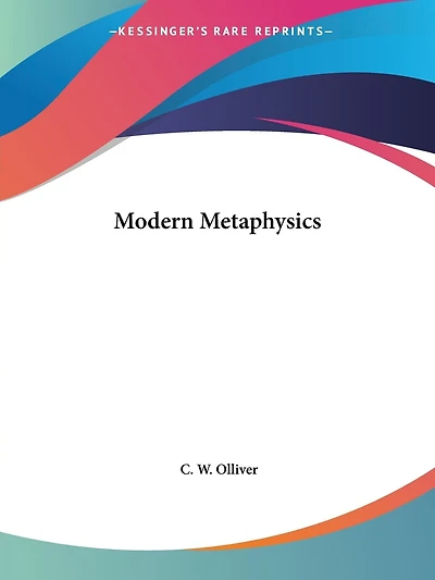 Modern Metaphysics