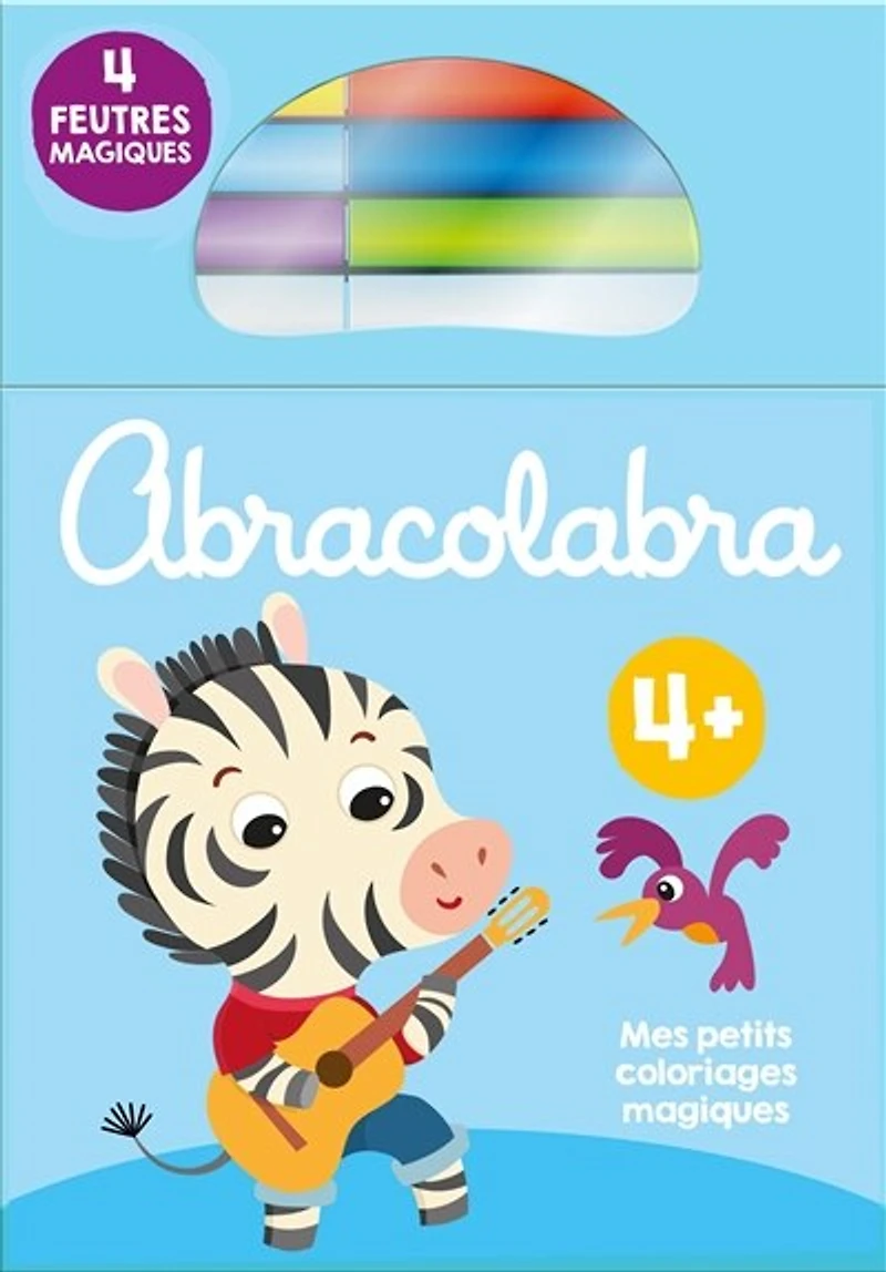 Abracolabra, 4+: mes petits coloriages magiques