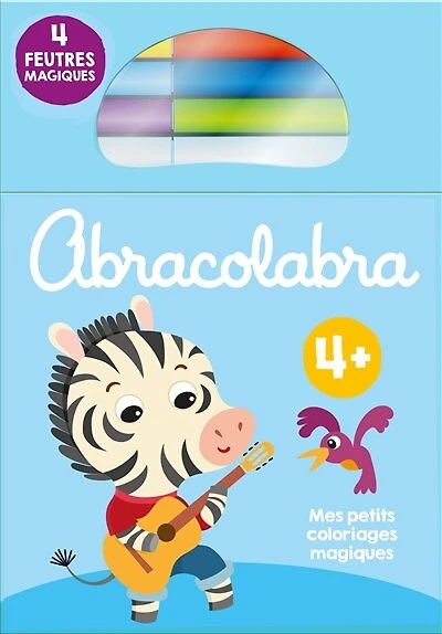 Abracolabra, 4+: mes petits coloriages magiques