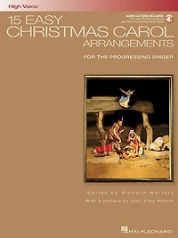 15 Easy Christmas Carol Arrangements - Low Voice: for the Progressing Singer