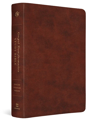 ESV Gospel Transformation Study Bible: Christ in All of Scripture, Grace for All of Life(r) (Trutone, Chestnut)