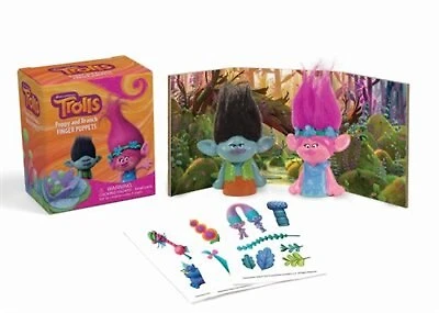 Trolls: Poppy And Branch Finger Puppets