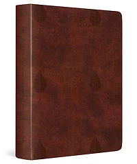 ESV Single Column Journaling Bible (Trutone, Chestnut, Leaves Design)