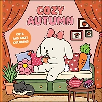 Cozy Autumn: A Cute & Cozy Coloring Book