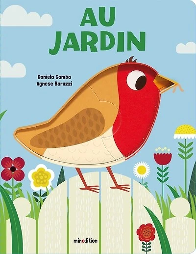Au jardin: mon tout premier livre puzzle