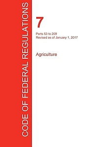 CFR 7, Parts 53 to 209, Agriculture, January 01, 2017 (Volume 3 of 15)