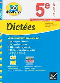 Dictées 5e, 12-13 ans: conforme au programme