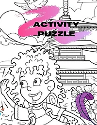 Activity puzzle: book for kids ages 6-10 years old: Sudoku, Word puzzle, Tik Tak Toe and more funny games for smart kids