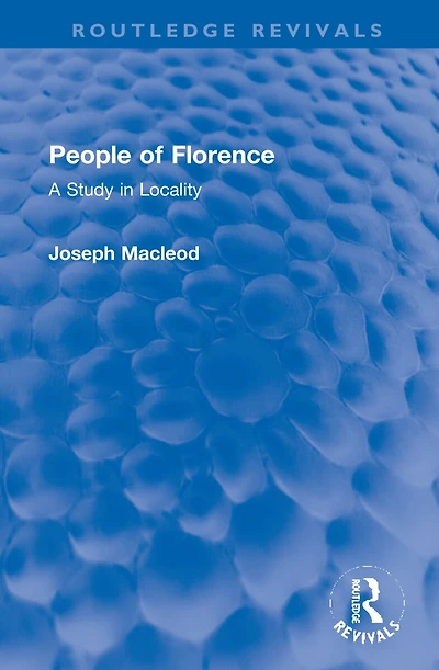 People of Florence: A Study Locality