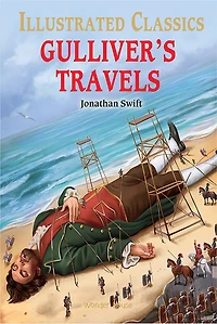 Gulliver Travels : Illustrated Abridged Children Classics English Novel with Review Questions (Hardback)