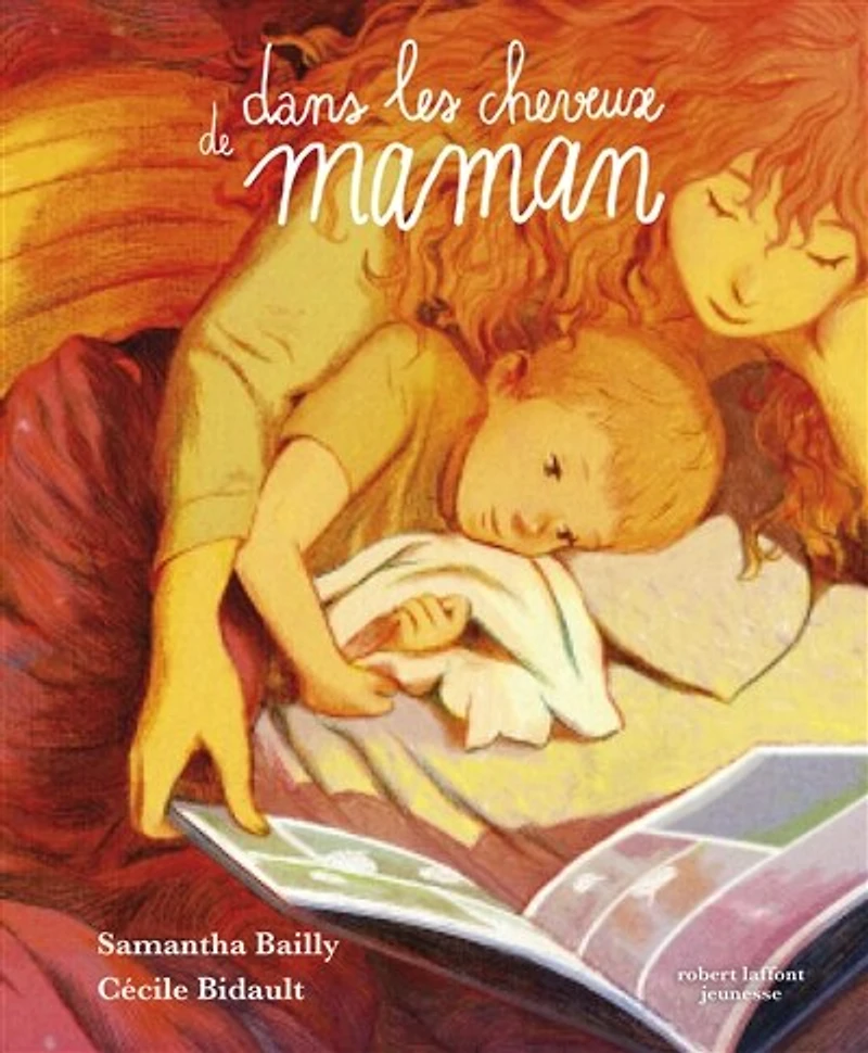 Dans les cheveux de maman
