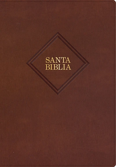 Rvr 1960 Biblia Letra Supergigante, Marrón Piel Fabricada Con Índice (Edición 2023): Tabulación Defectuosa
