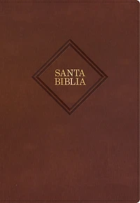 Rvr 1960 Biblia Letra Supergigante, Marrón Piel Fabricada Con Índice (Edición 2023): Tabulación Defectuosa
