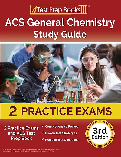 ACS General Chemistry Study Guide: 2 Practice Exams and ACS Test Prep Book [3rd Edition]