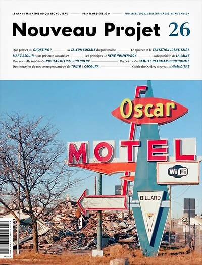 Nouveau Projet, no. 26, Printemps-Été 2024