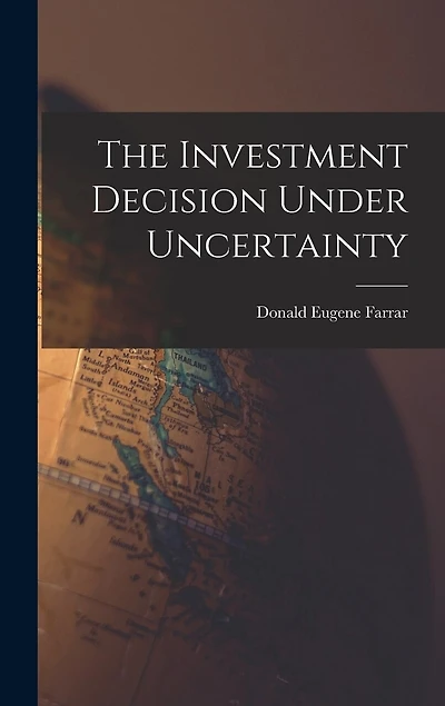 The Investment Decision Under Uncertainty