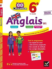 Anglais LV1 6e, 11-12 ans: A1 vers A2