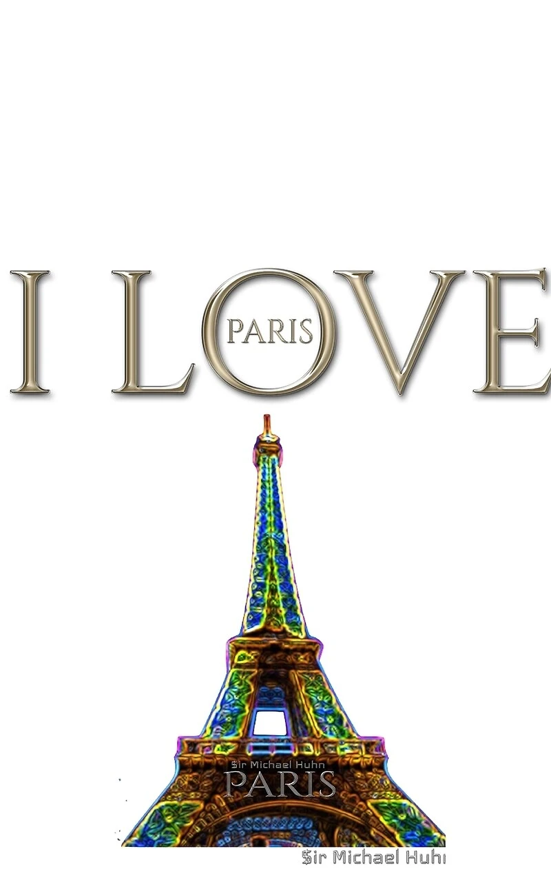 I Love Paris eiffel tower creative blank journalsir Michael Huhn designer edition: journal