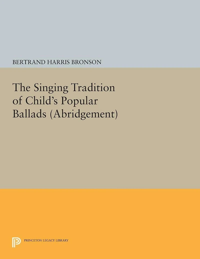 The Singing Tradition of Child's Popular Ballads. (Abridgement)
