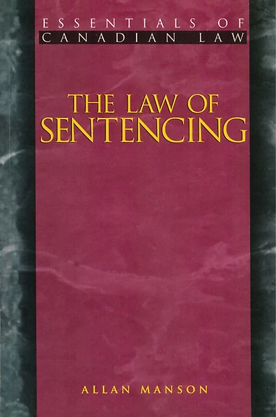 The Law of Sentencing