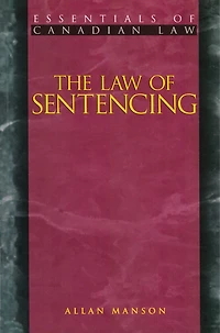 The Law of Sentencing
