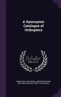 A Synonymic Catalogue of Orthoptera; Volume 3