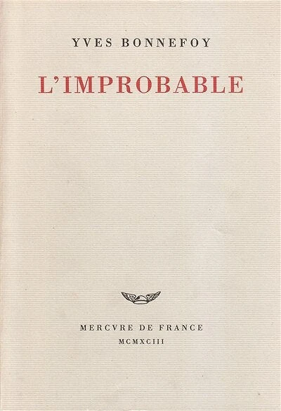 L'improbable ; Un rêve fait à Mantoue