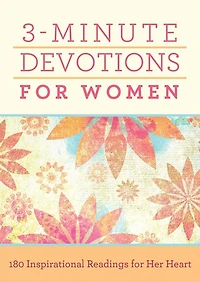 3-Minute Devotions for Women Large Print: 180 Inspirational Readings Her Heart