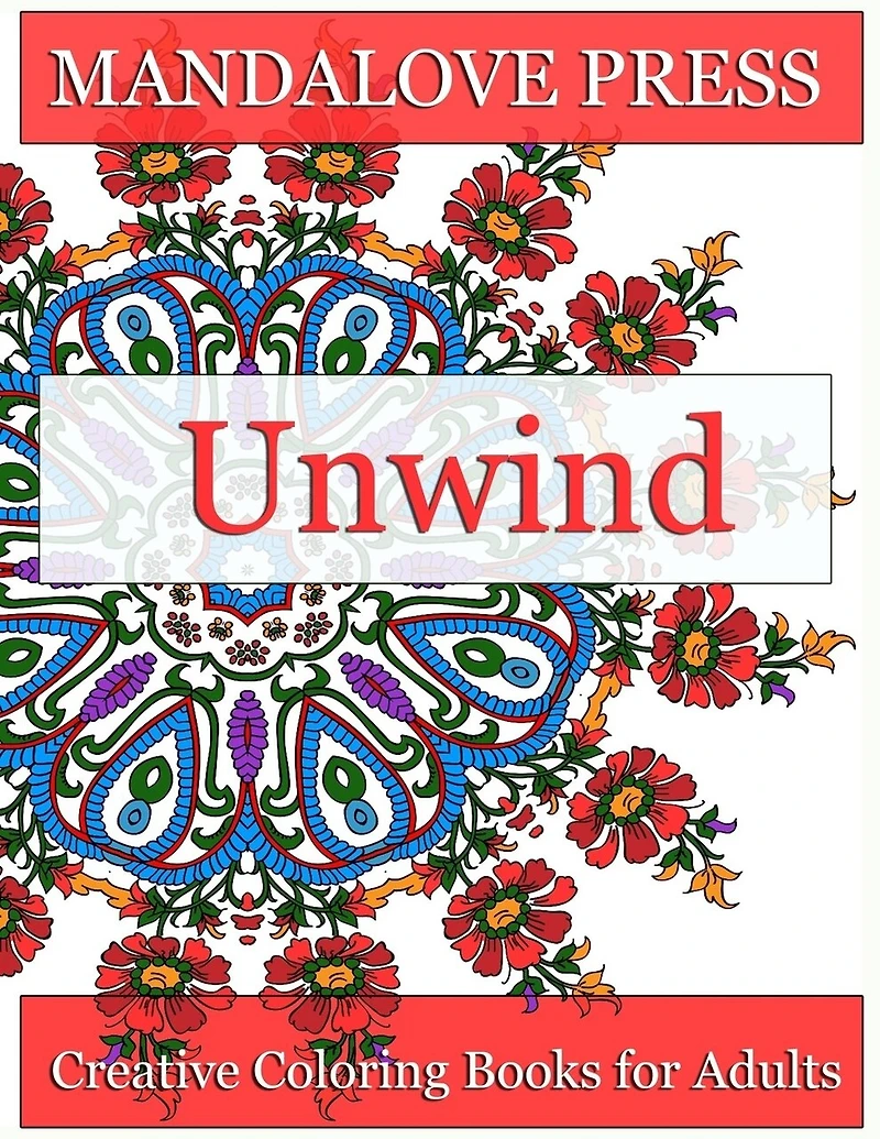 Unwind: Relax and give your inner artist free reign with 30 original, one-of-a-kind mandala and repeating pattern designs! Relax and Unwind from the stress of the day!