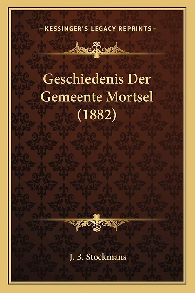 Geschiedenis Der Gemeente Mortsel (1882)