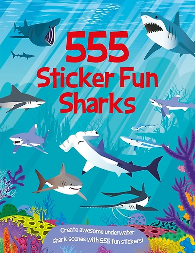 555 Sticker Fun - Sharks