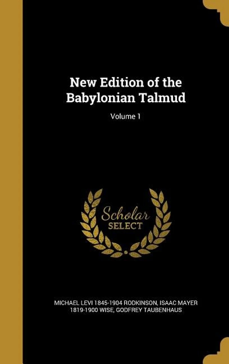 New Edition of the Babylonian Talmud; Volume