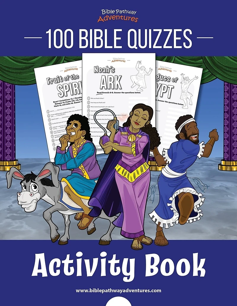 100 Bible Quizzes for Grades 3-6