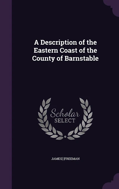 A Description of the Eastern Coast County Barnstable