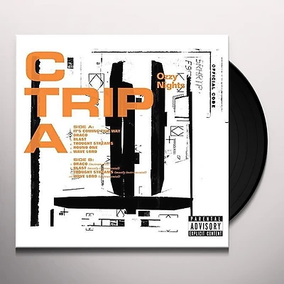 Ozzy Nights by C Trip A (1 BLACK AND ORANGE SPLATTER LP)