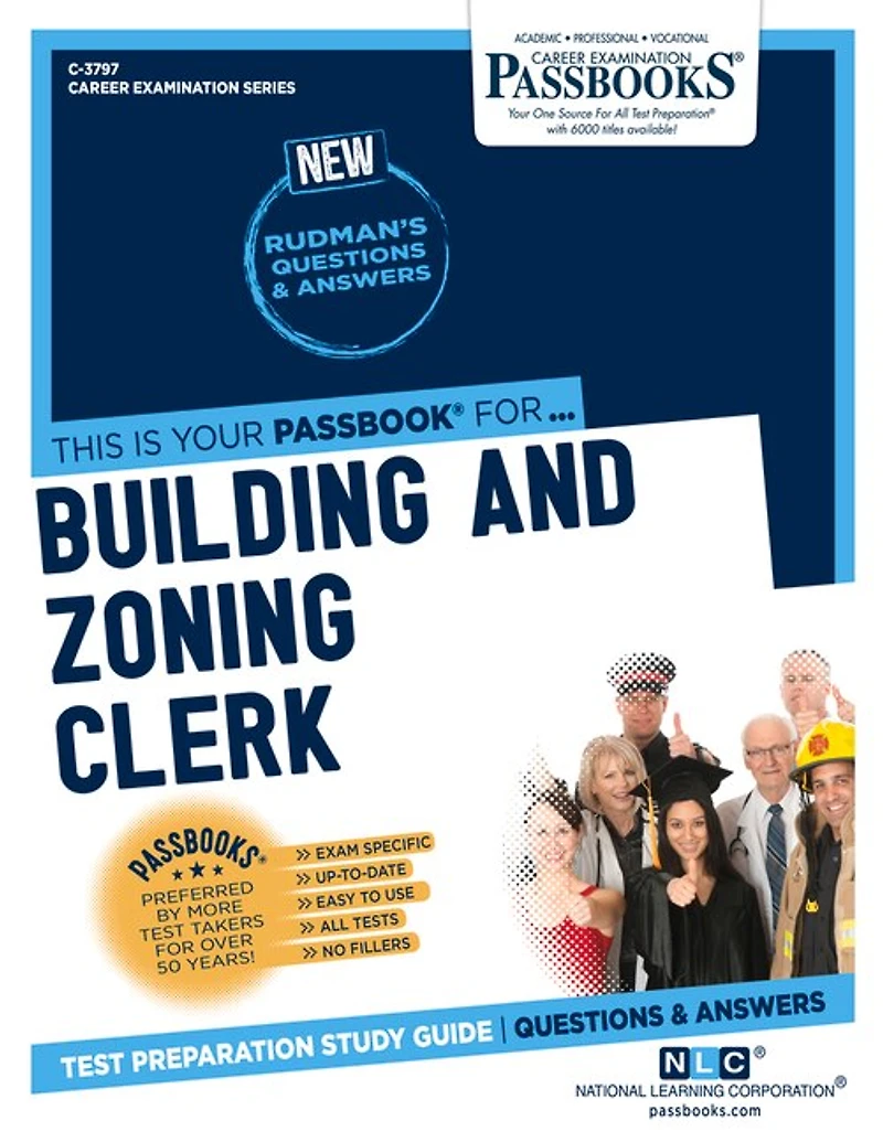 Building and Zoning Clerk (C-3797): Passbooks Study Guide