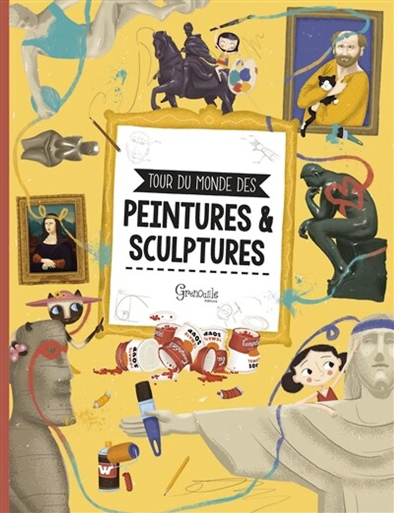 Tour du monde des peintures & sculptures célèbres