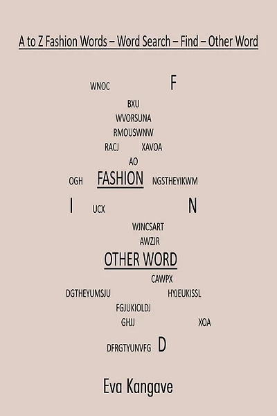 A to Z Fashion Words: Word Search - Find - Other word