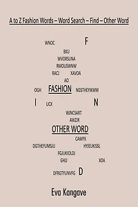 A to Z Fashion Words: Word Search - Find - Other word