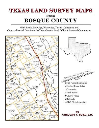 Texas Land Survey Maps for Bosque County