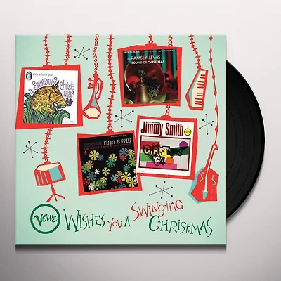 Verve Wishes You A Swinging Christmas by Ella Fitzgerald; Kenny Burrell; The Ramsey Lewis Trio; Jimmy Smith (4  LPS)
