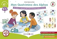 Mon Quatrimino des Alphas : un domino à 4 côtés pour jouer avec les écritures scriptes et cursives : CP, 6-7 ans: un domino à 4 côtés pour jouer avec les écritures scriptes et cursives